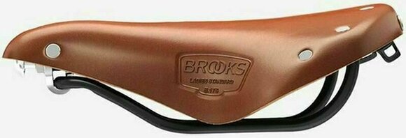 Zadel Brooks B17 Short Honey Steel Alloy Zadel - 5