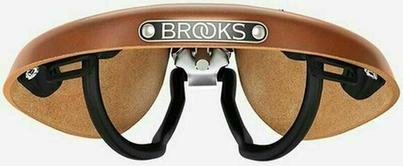 Saddle Brooks B17 Short Honey Steel Alloy Saddle - 6