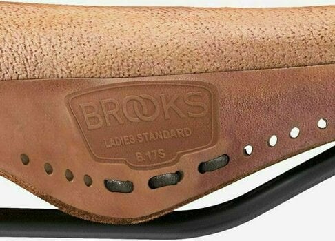Sedlo Brooks B17 Short Dark Tan Steel Alloy Sedlo - 8
