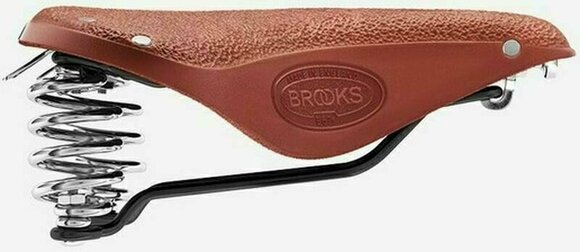 Saddle Brooks B67 Short Honey Steel Alloy Saddle - 4