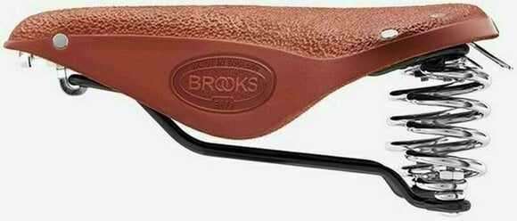Saddle Brooks B67 Short Honey Steel Alloy Saddle - 5