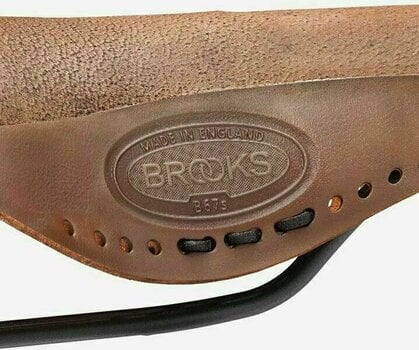 Sella Brooks B67 Softened Dark Tan Steel Alloy Sella - 9