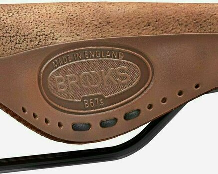Sedlo Brooks B67 Short Dark Tan Steel Alloy Sedlo - 9
