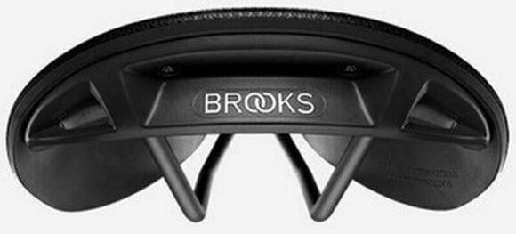 Saddle Brooks C17 Black Steel Alloy Saddle - 6