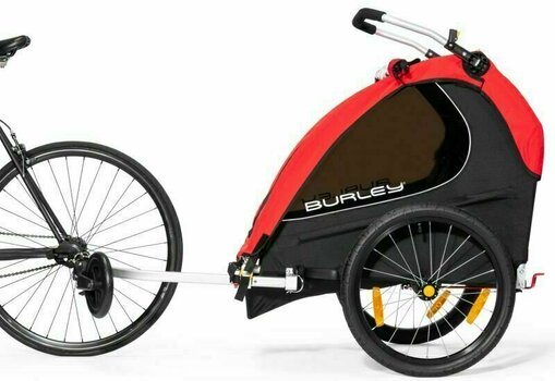 Gyerekülés és pótkocsi kerékpárokhoz Burley Honey Bee Piros Gyerekülés és pótkocsi kerékpárokhoz - 2