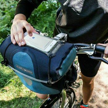 Bicycle bag Ortlieb Safe-it Black/Transparent M - 5