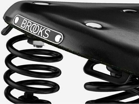 Fahrradsattel Brooks Flyer Short Black Stahl Fahrradsattel - 7