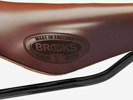 Zadel Brooks Flyer Short Brown Steel Alloy Zadel - 9