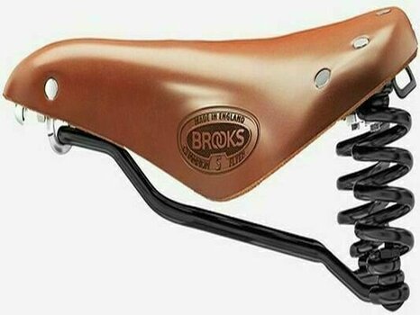 Saddle Brooks Flyer Short Honey Steel Alloy Saddle - 5