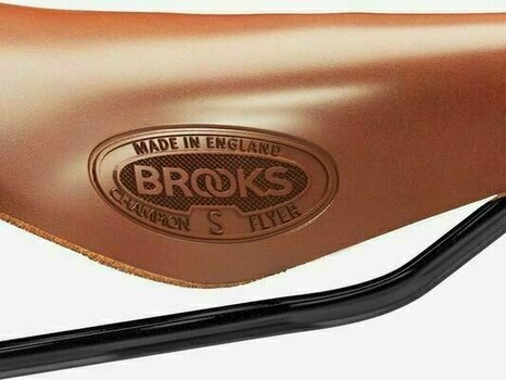 Șa bicicletă Brooks Flyer Short Honey Oțel aliat Șa bicicletă - 9