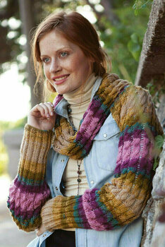Fios para tricotar Alize Burcum Batik 4340 - 2