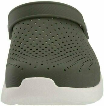 Unisex Schuhe Crocs LiteRide Clog Army Green/White 39-40 - 4