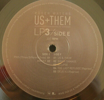 Vinyl Record Roger Waters - US + Them (3 LP) - 9
