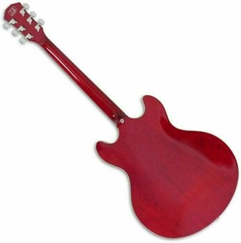 Halbresonanz-Gitarre Sire Larry Carlton H7 See Thru Red - 2