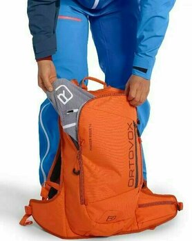Outdoor Backpack Ortovox Powder Rider 16 Burning Orange Outdoor Backpack - 6