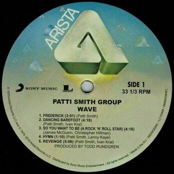 LP Patti Smith - Wave (LP) - 2