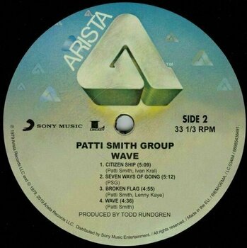 LP Patti Smith - Wave (LP) - 3