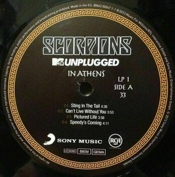 Disco in vinile Scorpions - MTV Unplugged (3 LP) - 3