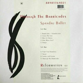 Spandau Ballet - Through The Barricades (LP)