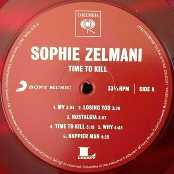 Disco in vinile Sophie Zelmani - Time To Kill (Coloured) (LP) - 3