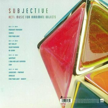 Subjective - Act One - Music For Inanimate Objects (2 LP)