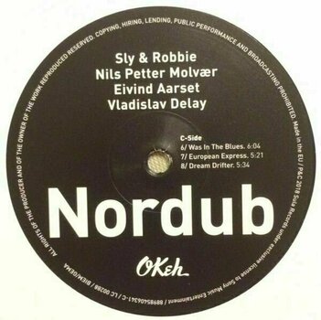 Vinyl Record Sly & Robbie/Nil Molvaer - Nordub -Hq- (LP) - 5