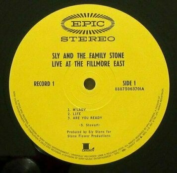 Sly & The Family Stone - Live At The Fillmore (2 LP)
