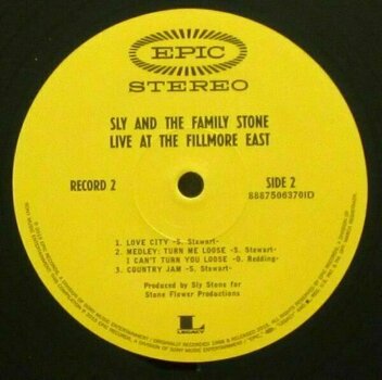 Sly & The Family Stone - Live At The Fillmore (2 LP)
