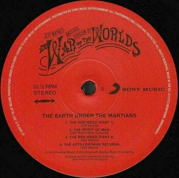 LP Jeff Wayne - Musical Version of the War of the Worlds (2 LP) - 3