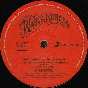 Disque vinyle Jeff Wayne - Musical Version of the War of the Worlds (2 LP) - 6