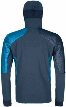 Chaqueta de esquí Ortovox Swisswool Piz Palü M Safety Blue L Chaqueta de esquí - 2