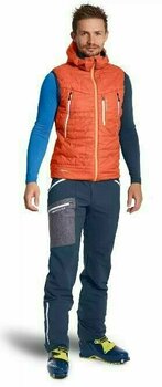 Ski Jacket Ortovox Swisswool Piz Boè Vest M Just Blue XL - 2