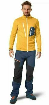 Outdoor Jacket Ortovox Fleece Grid M Outdoor Jacket Night Blue L - 2