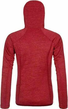 Outdoorhoodie Ortovox Fleece Space Dyed W Hot Coral Blend XS Outdoorhoodie - 2