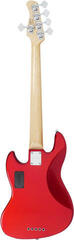 5-string Bassguitar Sire Marcus Miller V7 Vintage Ash-5 2nd Gen Bright Metallic Red 5-string Bassguitar - 1