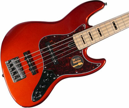 5-saitiger E-Bass, 5-Saiter E-Bass Sire Marcus Miller V7 Vintage Ash-5 2nd Gen Bright Metallic Red - 3