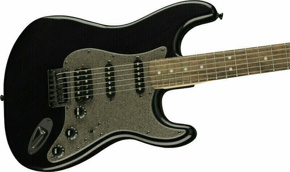E-Gitarre Fender Squier FSR Bullet Stratocaster HT HSS IL Black Metallic - 4