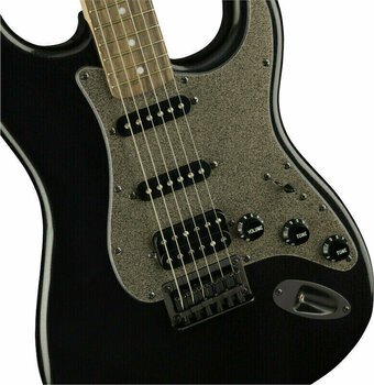 Elektromos gitár Fender Squier FSR Bullet Stratocaster HT HSS IL Black Metallic - 5