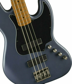 Elektrische basgitaar Fender Squier FSR Contemporary Active Jazz Bass HH Midnight Satin - 4