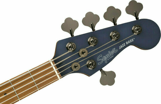 5-saitiger E-Bass, 5-Saiter E-Bass Fender Squier FSR Contemporary HH V Midnight Satin - 2