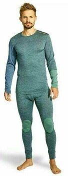 Thermal Underwear Ortovox 185 Rock'N'Wool Pants M Night Blue Blend M Thermal Underwear - 2