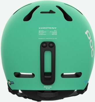 Ski Helmet POC Fornix Spin Fluorite Green XS/S (51-54 cm) Ski Helmet - 3