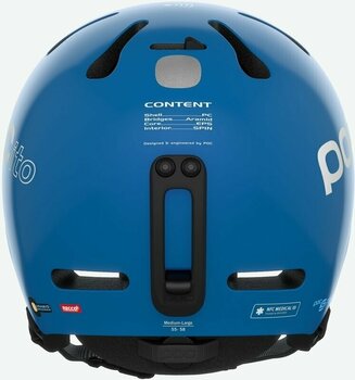 Ski Helmet POC POCito Fornix Spin Fluorescent Blue M/L (55-58 cm) Ski Helmet - 3