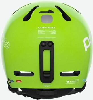 Ski Helmet POC POCito Fornix Spin Fluorescent Yellow/Green XS/S (51-54 cm) Ski Helmet - 3