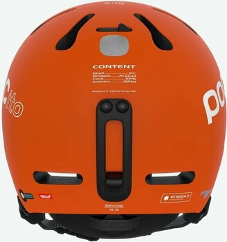 Skihjelm POC POCito Fornix Spin Fluorescent Orange XS/S (51-54 cm) Skihjelm - 3