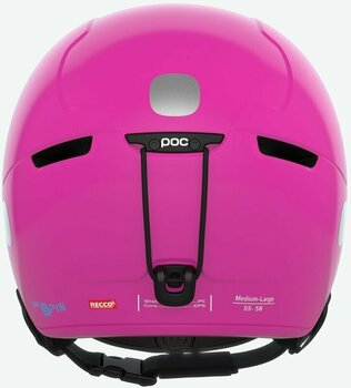 Ski Helmet POC POCito Obex Spin Fluorescent Pink XXS (48-52cm) Ski Helmet - 3