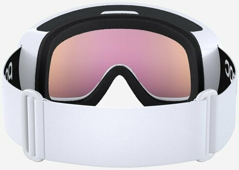Ski Goggles POC Fovea Mid Clarity Hydrogen White/Spektris Orange Ski Goggles - 3