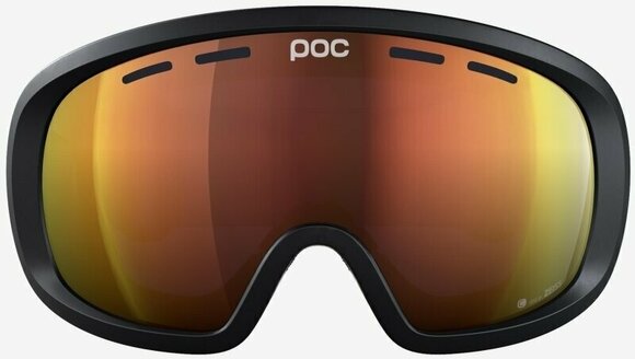 Ski Goggles POC Fovea Mid Clarity Uranium Black/Spektris Orange Ski Goggles - 2