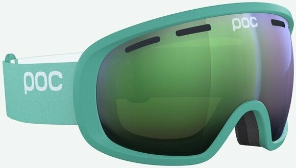 Ski Goggles POC Fovea Mid Fluorite Green Ski Goggles - 4
