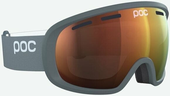 Ski Goggles POC Fovea Clarity Pegasi Grey/Spektris Orange Ski Goggles - 4